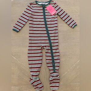 Striped Kids Footie Pajamas by Rugged Butts